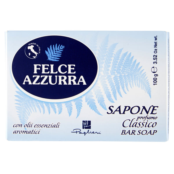 1 x RAW Customer Returns Felce Azzurra - Classic solid soap, unalterable fragrance, hydrated skin 100 g - RRP €5.03