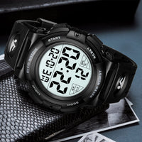 1 x RAW Customer Returns CIVO Men s Watch Digital Sport Outdoor 50M Waterproof Large Dial Military - Black Tactical LED Digital Wrist Watch With Alarm Calendar Stopwatch - RRP €21.99