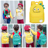 1 x Brand New Happy Cherry Kindergarten Schoolbag Girl Boy Cartoon Children s Backpack Children s Luggage Cute Yellow 1-3 Years - RRP €24.98