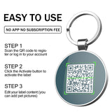 1 x RAW Customer Returns DISONTAG Dog Tags, Personalized Dog Tag, Pet Tags, Dog Identification Tag, 41 Realistic Patterns, Unique Information Display Modifiable - RRP €16.8