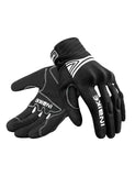 1 x RAW Customer Returns INBIKE Motorcycle Gloves Men Women Summer Motocross Gloves Motorcycle Cycling Gloves Men Full Finger Protection Breathable Black White M - RRP €30.24