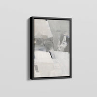 1 x RAW Customer Returns Artnova Floating Canvas Frame 40 x 60cm Black - Assembled Wooden Frame with Hanging Kit Included - Sturdy Pine Wood Frame for Displaying Pictures on the Wall - Elegant Design - RRP €48.49