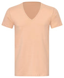 1 x RAW Customer Returns KliSa skin-colored undershirt for men with V-neck Invisible undershirt for men Skin-colored business shirt slim fit in a pack of 3 as3, Alpha, l, Regular, Regular  - RRP €41.27