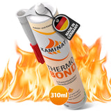 1 x RAW Customer Returns KAMINAT fireclay adhesive fireproof - Heat-resistant adhesive for fireclay bricks vermiculite plates - Up to 1000 C fireproof adhesive for fixing repairing fireplace grill fireplace stone - RRP €20.11