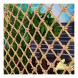 1 x RAW Customer Returns Children s safety net, universal protective net, nylon climbing net, hemp rope net, child safety net, balcony stair net, photo wall decoration, partition, ceiling net, obstacle protection, garden fence net, 2x4m - RRP €30.24