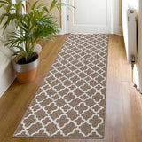 1 x RAW Customer Returns SHACOS Carpet Runner 60x180cm Carpet Runner Hallway Non-Slip Hallway Runner Washable Carpet Runner Hallway Brown Corridor Carpet Runner for Kitchen, Hallway, Living Room - RRP €33.88