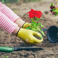 1 x RAW Customer Returns COOLJOB Gardening Gloves for Kids 2-3 Years, Work Gloves for Children, Gardening Work Gloves, Boys Girls, Yard Gloves for Digging Weeding Landscaping, Green Frog, - RRP €5.9