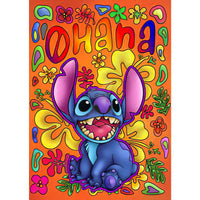 2 x Brand New RICUVED Stitch Full 5D Diamond Painting, Diamond Painting Stitch Animals Diamond Painting Stitch, DIY Stitch Diamond Painting Kit for Adult, Wall Decor Decor 30x40cm - RRP €38.4