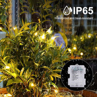 1 x RAW Customer Returns litogo Pack of 6 fairy lights battery, 5 m 50 LED fairy lights battery with timer and remote control 8 modes waterproof warm white fairy lights wire for indoor outdoor Christmas garden party wedding decoration - RRP €22.68