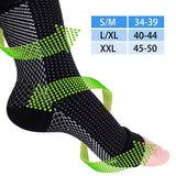 1 x RAW Customer Returns Firtink 3 Pairs Orthopedic Compression Socks Women, 40-44 Foot Compression Ankle Support Compression Sock Men Outdoor Sports Neuropathic Nano Socks - RRP €8.99