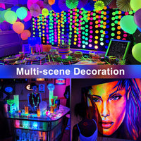 1 x RAW Customer Returns Onforu 5M UV Strip, 300 LEDs 2835 Black Light, 12V UV Strip with Switch, Fluorescent Tape Light with Plug, UV Light LED Black Light Decorate for Indoor Parties Bar DJ Club Disco - RRP €20.16