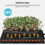 1 x RAW Customer Returns Grenebo heating mat plants heating mat terrarium plant heating heat plate heat mat terrarium fermentation box for sourdough - RRP €24.19