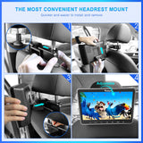 1 x RAW Customer Returns NAVISKAUTO 2 DVD Player Car 10.5 inch Slot In Design DVD Player Portable Headrest Monitor with Headphones HDMI IN Last Memory SD USB up to 128GB AV In Out - RRP €201.67