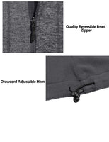 4 x Brand New Little Donkey Andy Women s Reversible Lightweight Fleece Jacket Warm Sleeveless Jacket for Golf Travel Hiking, Charcoal Gray Heather Lava Smoke, Small - RRP €359.96