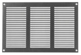 1 x Brand New 300x200mm Air Grille with Anti-Insect Mesh - Metal Air Ventilation Grilles - Galvanized - RRP €21.6