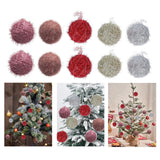 5 x Brand New Christmas tree pendant, 10 pieces Christmas balls tree decorations, Christmas decorations shiny decorative Christmas tree balls ornaments for Christmas, party, wedding party 5 cm  - RRP €102.0