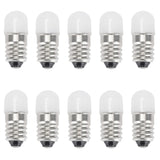 1 x RAW Customer Returns GutReise 10 Pack E10 3V Warm White AC DC E10 LED Light Bulb 0.5W 65lm 3V, Warm White  - RRP €13.37