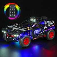 1 x RAW Customer Returns cooldac LED Light Kit Compatible with Lego 42160 Technic Audi RS Q e-tron, Remote Control Creative Decorative Lights Set Compatible with Lego 42160 Audi RS Q e-tron Building Blocks Model. - RRP €40.32