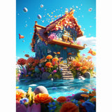 49 x Brand New Rheskbecy Diamond Painting Kit for Kids and Adults, 5D Diamond Painting, Paint by Numbers, for Beginners, Home Wall Decor, 30 x 40 cm - RRP €999.6