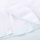 1 x RAW Customer Returns BIENZOE Boys School Uniform Long Sleeve Button Down Oxford Shirt White Size 6X - RRP €20.99