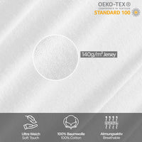 1 x RAW Customer Returns Livessa duvet cover 200x200 cm with zipper - duvet cover 200x200 made of 100 cotton single jersey fabric 140 g m , ultra soft and breathable, Oeko-Tex certified, 13 beautiful colors - RRP €32.17