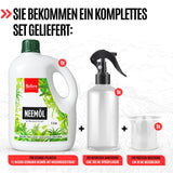 1 x RAW Customer Returns Natura Germania Neem oil 1000ml with soap nut extract with spray bottle and measuring cup - Makes 100 LITERS of ready-to-spray solution - Neem spray for natural plant care for houseplants garden plants - RRP €29.18