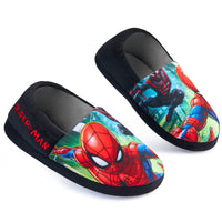 1 x RAW Customer Returns Marvel Spiderman Slippers Kids Avengers Kids Slippers Black Spiderman, numeric 32  - RRP €22.07