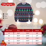 1 x RAW Customer Returns Freshhoodies Men s Women s Christmas Jumper Ugly Christmas Jumper with LED Lights Funny Novelty Crew Neck Reindeer Pattern Red Christmas Knitted Jumper Ugly Jumper Sweater XXL - RRP €34.78