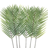 1 x RAW Customer Returns Aisamco 6pcs Faux Palm Leaves Palm Fronds Artificial Tropical Palm Leaves Palm Leaf Faux Monstera Leaves 29 in Tall for Home Wedding Palm Hawaiian Leaves Decorations - RRP €20.99