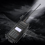 1 x RAW Customer Returns Radioddity GA-5E 5W Long Range Handheld Radio 144-146 430-440Mhz Amateur Radio Walkie Talkie Rechargeable with Display SYNC for Outdoor Activities Camping, License Required - RRP €34.99