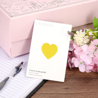 1 x Brand New sourcing map 500pcs Heart Shaped Stickers 1 Inch Self Adhesive Love Stickers Label Heart Decorations for Envelope Valentine s Day Wedding Party Yellow - RRP €8.23