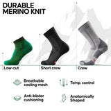 1 x RAW Customer Returns DANISH ENDURANCE Hiking Combo 39-42 Multicolor 1xGrey, 1xBlack, 1xDark Green 3-pack - RRP €27.8