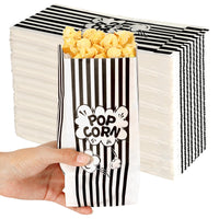 1 x RAW Customer Returns Popcorn bags, SEPGLITTER 400 pieces popcorn bags, small popcorn bags, popcorn machine accessories for popcorn bars, movie nights - RRP €26.21