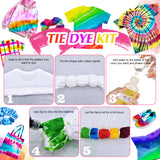 1 x RAW Customer Returns Tie Dye Kit 40 Colors - Vibrant Fabric Textile Paints Graffiti Dye for DIY Clothing Painting, Children and Adults - All in 1 Textile Paint Dye for Shirts, Shirt, DIY Tie-Dye, Party - RRP €26.69