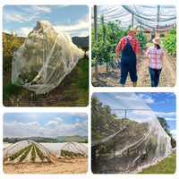 5 x Brand New JIALWEN insect protection net for the garden 2.5 x 10 m fine mesh plant protection net, garden net vegetable net from insects birds mosquitoes for vegetables, fruit, flowers, plant protection - RRP €93.35