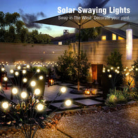 1 x RAW Customer Returns Kizozo Solar Lights Outdoor 4 Pieces, Solar Garden Lights with 10 LED Lights, Solar Garden Lamps IP65 Waterproof, Solar Lights Outdoor, Solar Garden Lights, Garden Decoration, Warm White - RRP €32.99