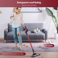 1 x RAW Customer Returns Micol Cordless Vacuum Cleaner, 25KPa Cordless Vacuum Cleaner, Up to 38 Min Cordless Vacuum Cleaner, Cordless Vacuum Cleaner with 3 Charging Methods, 6-in-1 Cordless Vacuum Cleaner   - RRP €79.99