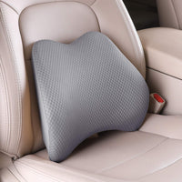 1 x RAW Customer Returns Livtribe lumbar support pillow for car seat, memory foam support pillow for the lower back, ideal lumbar pillow for car seats, office chair, wheelchair beige  - RRP €29.23