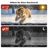 1 x RAW Customer Returns ZAIYW 4G LTE Solar Wildcamera mit SIM Karte Handy bertragung App, 2.7K HD Live Video Wildcamera 120 20M Bewegungsmelder 940nm No Glow Nachtsicht Trail Kamera IP66 Wasserdicht f r Tier berwachung - RRP €91.73