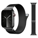 1 x RAW Customer Returns Patented replacement strap Compatible with Apple Watch strap 49mm 45mm 44mm 42mm 41mm 40mm 38mm women men, magnetic Milanese bracelets for iWatch Series Se Ultra 9 8 7 6 5 4 3 2 1 - RRP €21.6