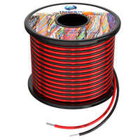 1 x RAW Customer Returns 1.3mm Silicone Electrical Wire 20Meters Black 10M Red 10M 16awg Hook Up Wires Stranded Tinned Oxygen-Free Copper Wire High Temperature Resistance - RRP €19.84