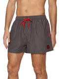 1 x RAW Customer Returns Ladeheid men s swimming trunks, beach shorts, swimming trunks LA40-199 graphite, S  - RRP €18.9