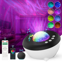 1 x RAW Customer Returns Star Projector Night Lights Compatible with Alexa and Smart APP, Aurora Galaxy Projector with Remote Control, White Noise, Timer Bluetooth Music Speaker for Children s Room Ceiling, Party Upgraded  - RRP €49.99