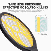 1 x RAW Customer Returns  2-Pack mafiti Electric Fly Swatter, Insect Killer with Removable Batteries Insect Killer Free of Toxins and Odors Ideal for Indoors and Outdoors - RRP €18.99