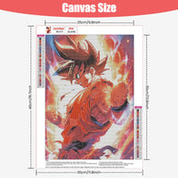 1 x Brand New TOSTOG Animated Dragon Ball Diamond Painting Kit for Adults,5D DIY Diamond Embroidery Painting Complete Kit,Diamond Painting Craft Rhinestone Cross Stitch Painting Home Decor 30x40cm - RRP €19.2