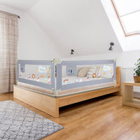 1 x RAW Customer Returns Kiddy dreams Bed Rail Bed Rail 180cm Anti-fall for Children Children Crib Rail Safety Protection - RRP €39.74