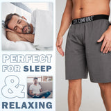 1 x RAW Customer Returns CityComfort Comfortable Pajama Shorts for Men, Pack of 2 Pieces M, Navy Charcoal  - RRP €18.99