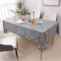 11 x Brand New tygryskr Plasticized Tablecloth Tablecloths Stain-Resistant Waterproof Table Cover 137 x 200 cm, Grey  - RRP €232.43