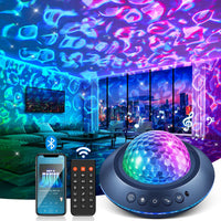 1 x RAW Customer Returns Ceiling Star Projector, Advanced 360 45 Light Modes Ceiling Star Projector, 15 White Noise Ceiling Starry Sky Children s Projector, Bluetooth Remote Control Timer LED Projector - RRP €23.78