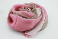 1 x RAW Customer Returns Meishine Elegant Women s Silk Scarf 100 Pure Silk Pashmina 180 x 110cm Style 1 One Size - RRP €24.0